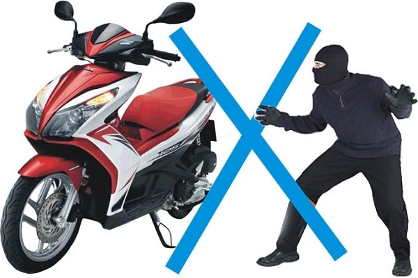 Khóa chống trộm xe máy